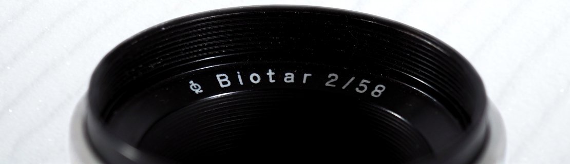 Carl Zeiss Jena - Biotar - 58mm f2.0